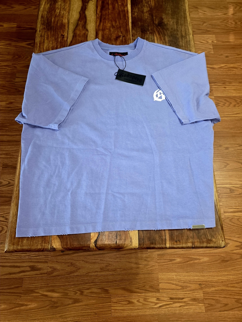 Godspeed Men's "G LOGO" Short-Sleeve Tee in Orchid Colorway
